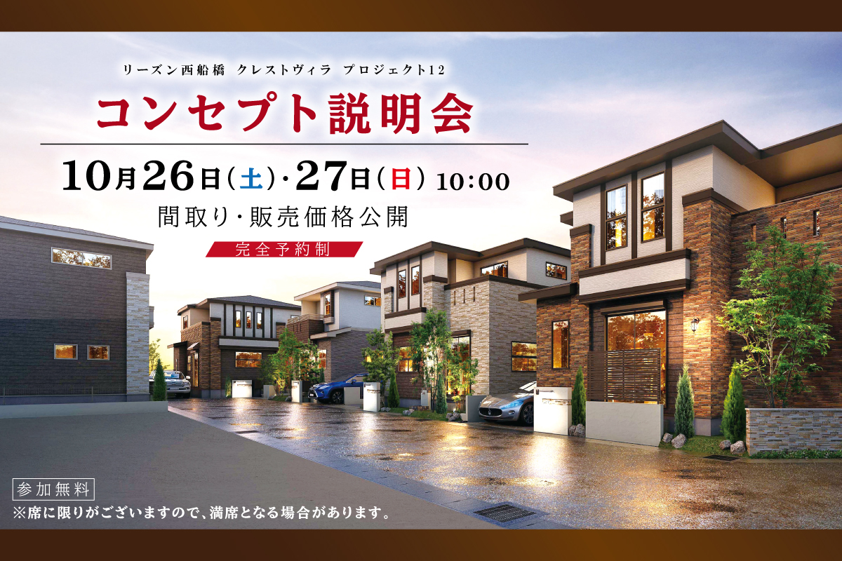 リーズン西船橋 クレストヴィラ プロジェクト12