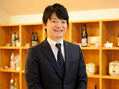北西酒造株式会社　代表取締役　北西隆一郎さん