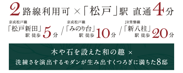 【予告広告】リーズン松戸 ー杜雅の景ー