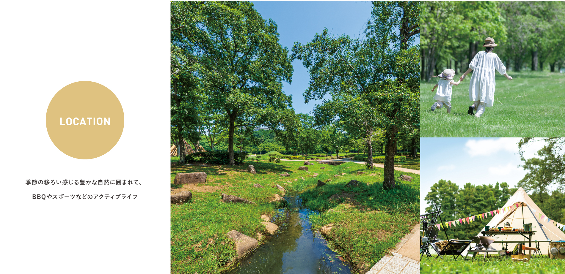 掲載の写真は21世紀の森と広場(6350m)またはイメージです。