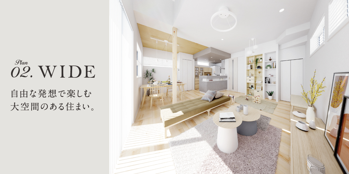 ※掲載のパースは図面をもとに描き起こしたもので、実際とは多少異なります。