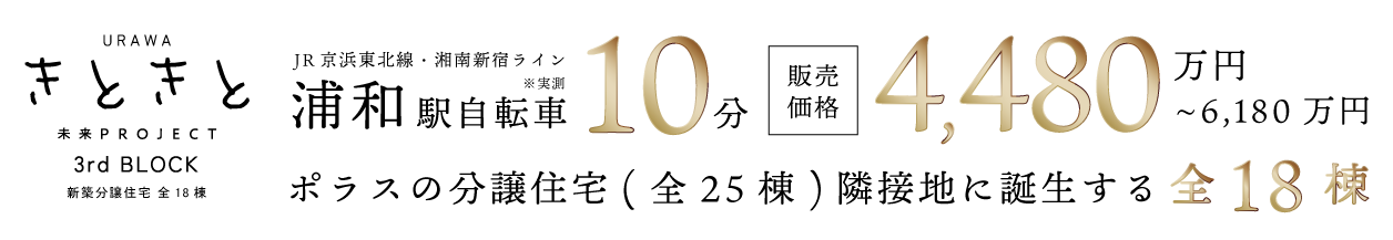 URAWAきときと未来PROJECT 3rdBLOCK