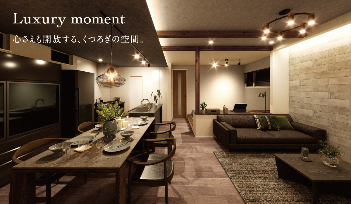 ※掲載のパースは図面をもとに描き起こしたもので、実際とは多少異なります。