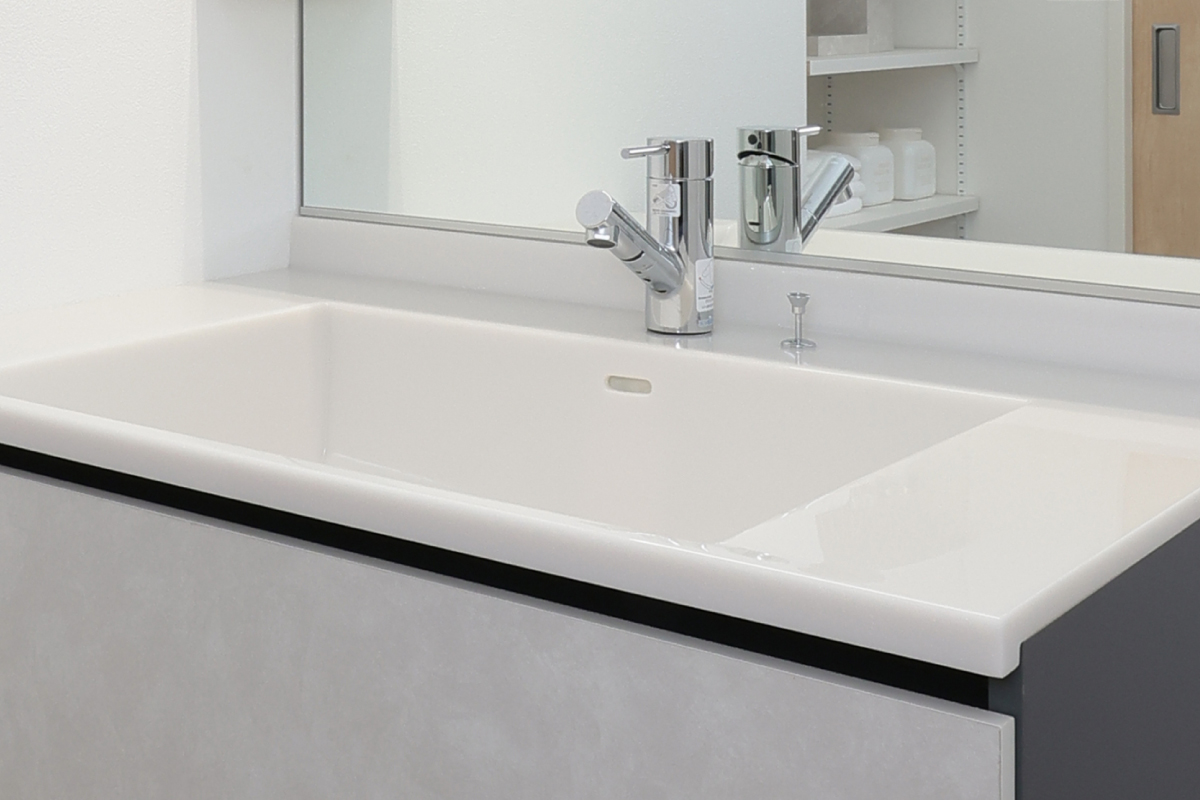 【ゲルコート人工大理石カウンター】