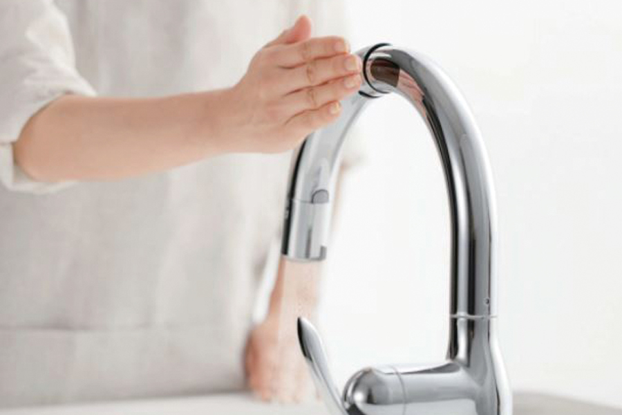 【タッチレス蛇口一体型浄水器 LC】 【タッチレス蛇口一体型浄水器 LC】