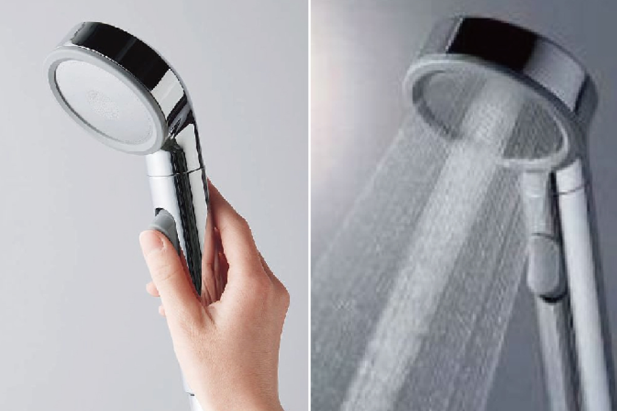 【W水流シャワー】