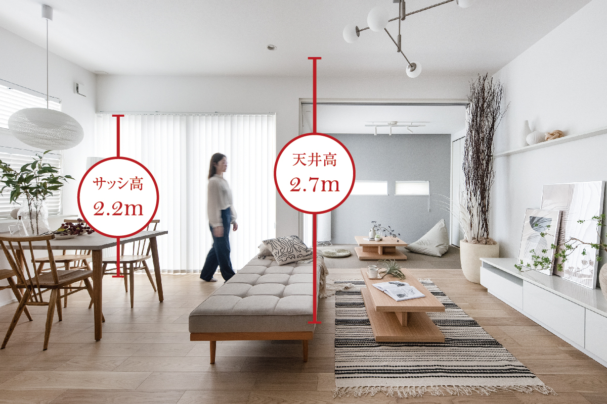 【ハイシーリング・ハイサッシ】