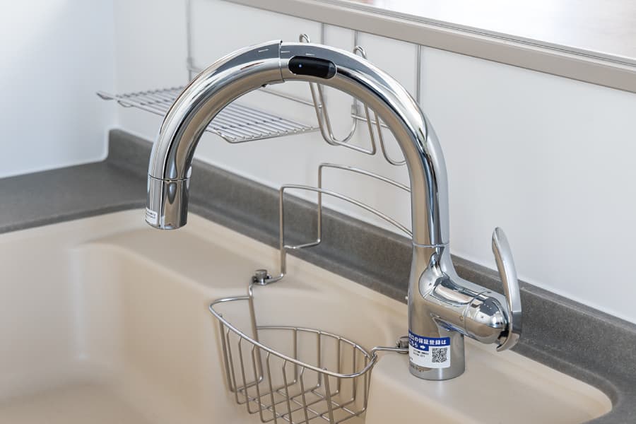 【タッチレス蛇口一体型浄水器】
