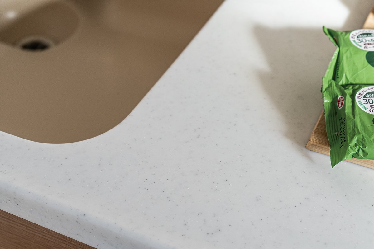 【人造大理石カウンター】