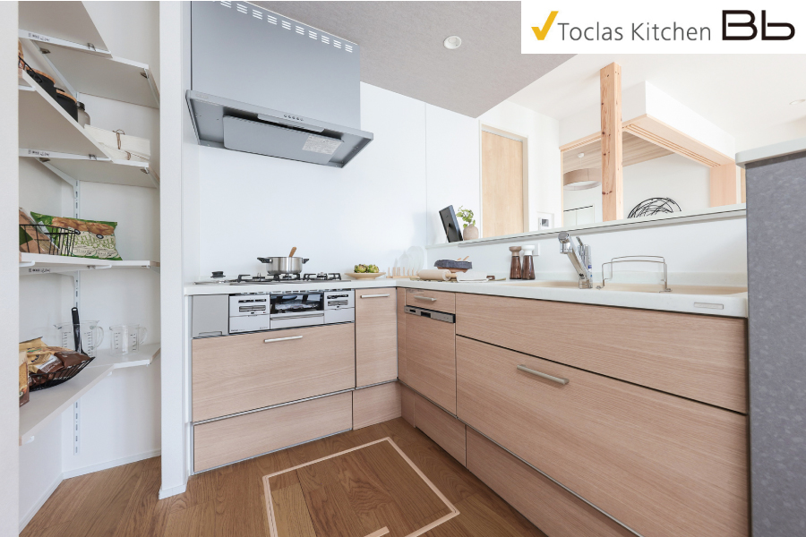 【Toclas Kitchen Bb】L型キッチン