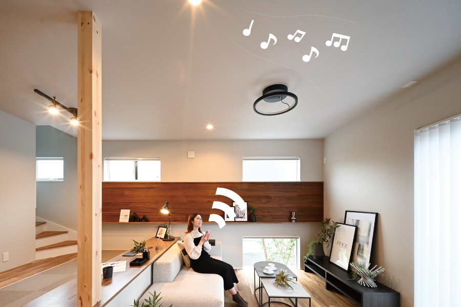 【スピーカー付ダウンライト】