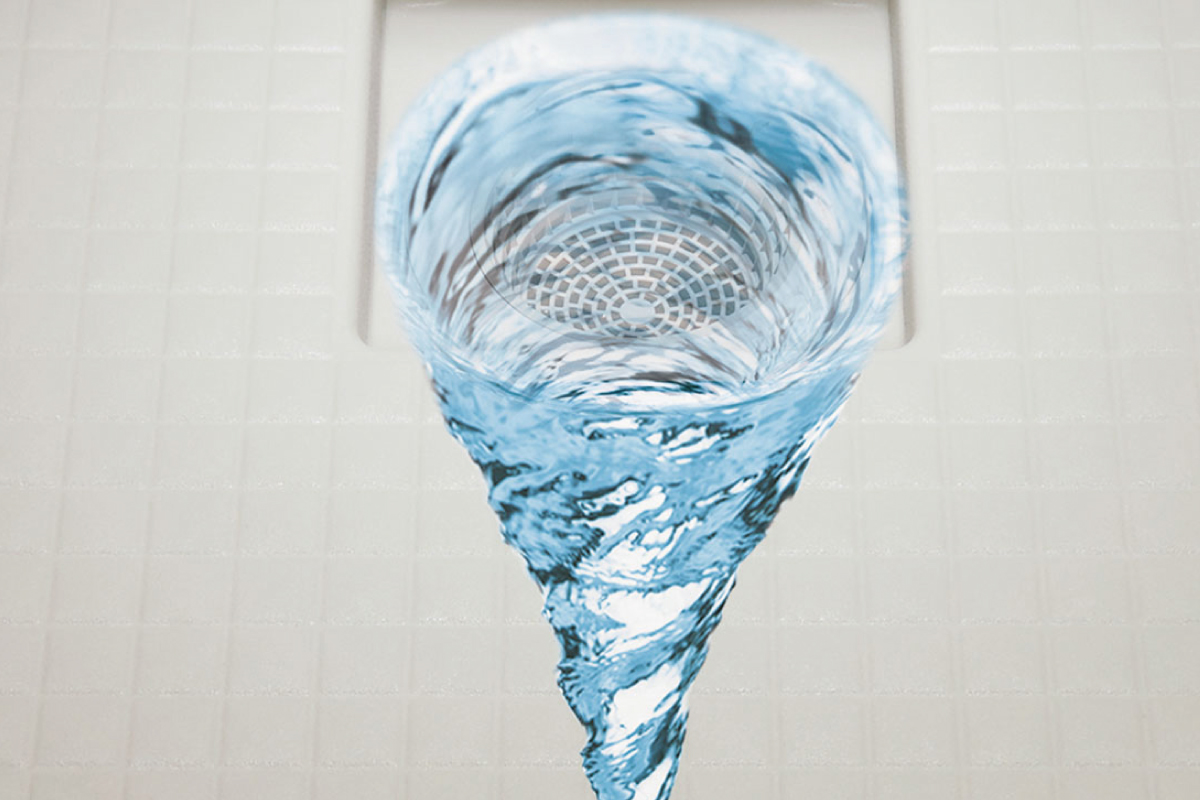 【くるりんポイ排水口】