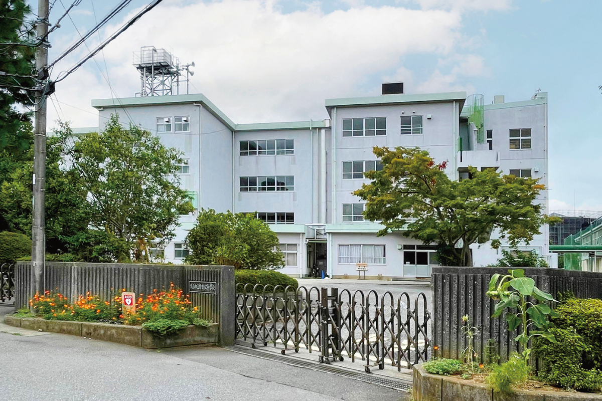 流山市立常盤松中学校(通学区域) 流山市立常盤松中学校(通学区域)
