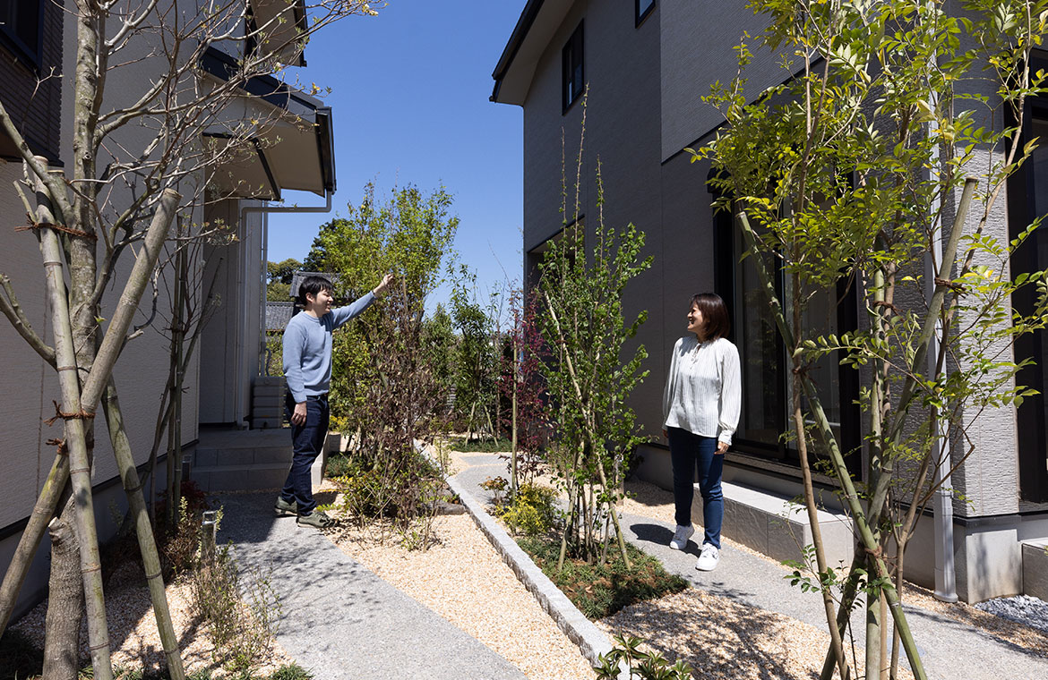 自然を享受しながら十見同士のコミュニティを育む